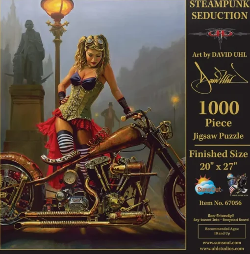 Sunsout - Steam Punk Seduction by David Uhl Jigsaw Puzzle (1000 Pieces