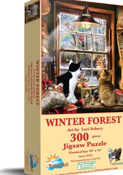 Sunsout - Winter Forest XL Jigsaw Puzzle (300 Pieces)