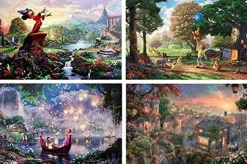 Thomas Kinkade Fantasia Lady & The Tramp Winnie The Pooh Tangled Disne