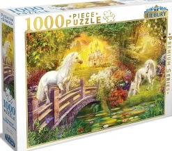 Tilbury - Enchanted Garden Unicorns Jigsaw Puzzle (1000 Pieces)