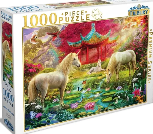 Tilbury - Japan Unicorns Jigsaw Puzzle (1000 Pieces)