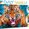 Trefl - Crazy Shapes! Facing A Tiger Jigsaw Puzzle (600 Pieces)