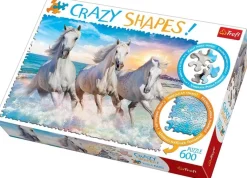 Trefl - Crazy Shapes! Galloping, Waves Jigsaw Puzzle (600 Pieces)