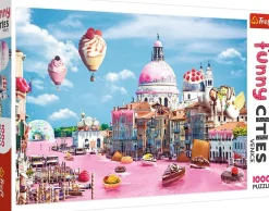Trefl - Funny Cities, Sweets in Venice Jigsaw Puzzle (1000 Pieces)