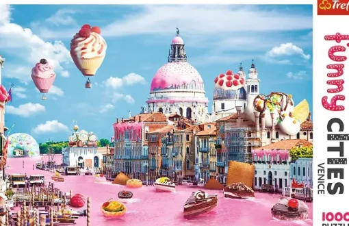 Trefl - Funny Cities, Sweets in Venice Jigsaw Puzzle (1000 Pieces)
