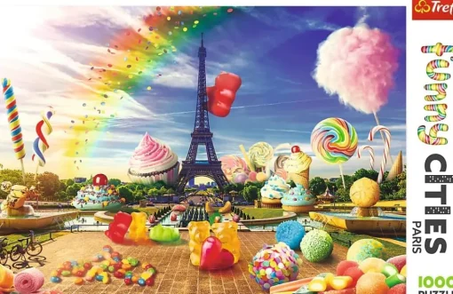 Trefl - Funny Cities, Sweet Paris Jigsaw Puzzle (1000 Pieces)