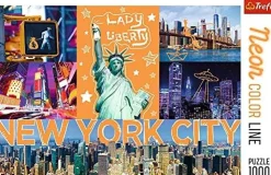 Trefl - Neon Colour Line NY City Jigsaw Puzzle (1000 Pieces)