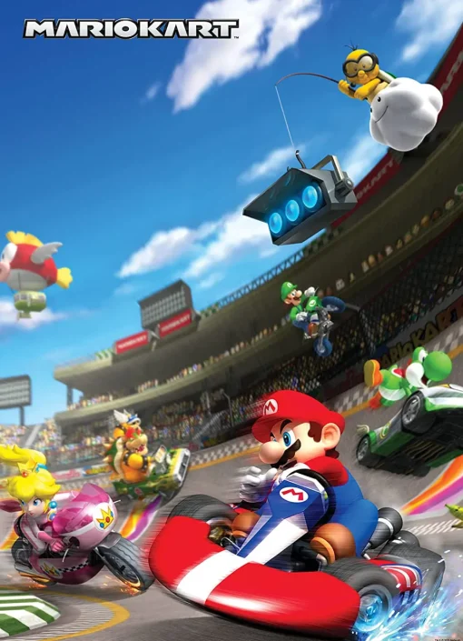 USAOpoly - Super Mario Kart Jigsaw Puzzle (1000 Pieces)